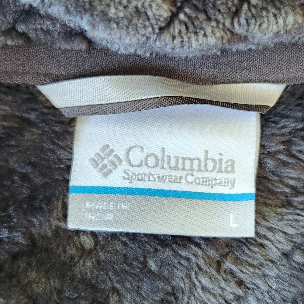 NWT Columbia "Ruby Lake Half-Zip Fleece" Pullover Dark Gray | Women's Size Large - Picture 6 of 9